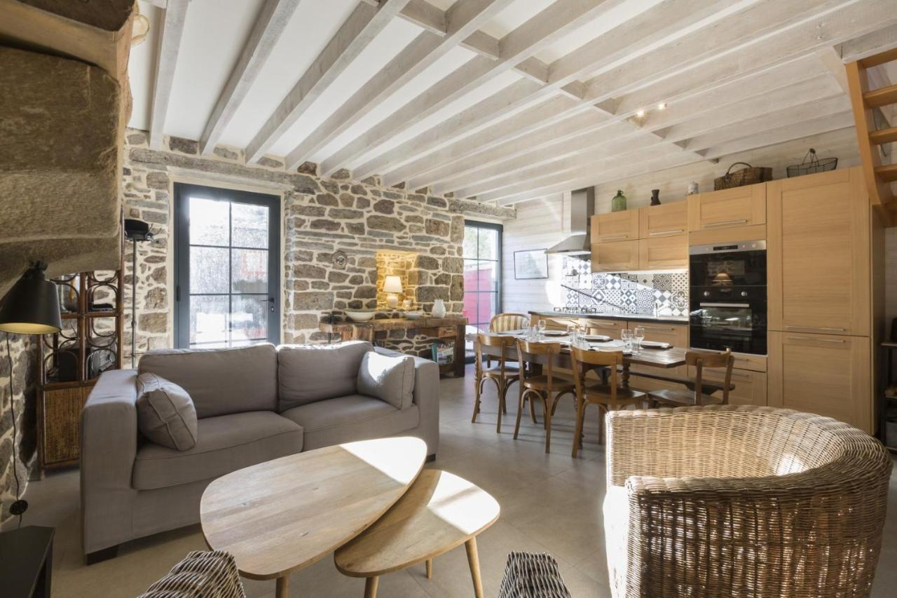 Saint Malo, Le Pont, Maison Plage A 100M Villa Exterior photo