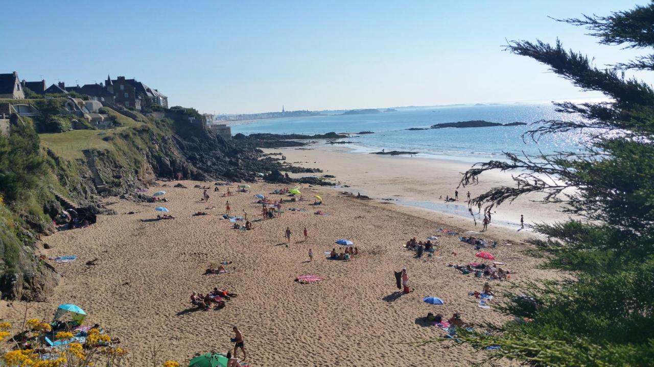 Saint Malo, Le Pont, Maison Plage A 100M Villa Exterior photo